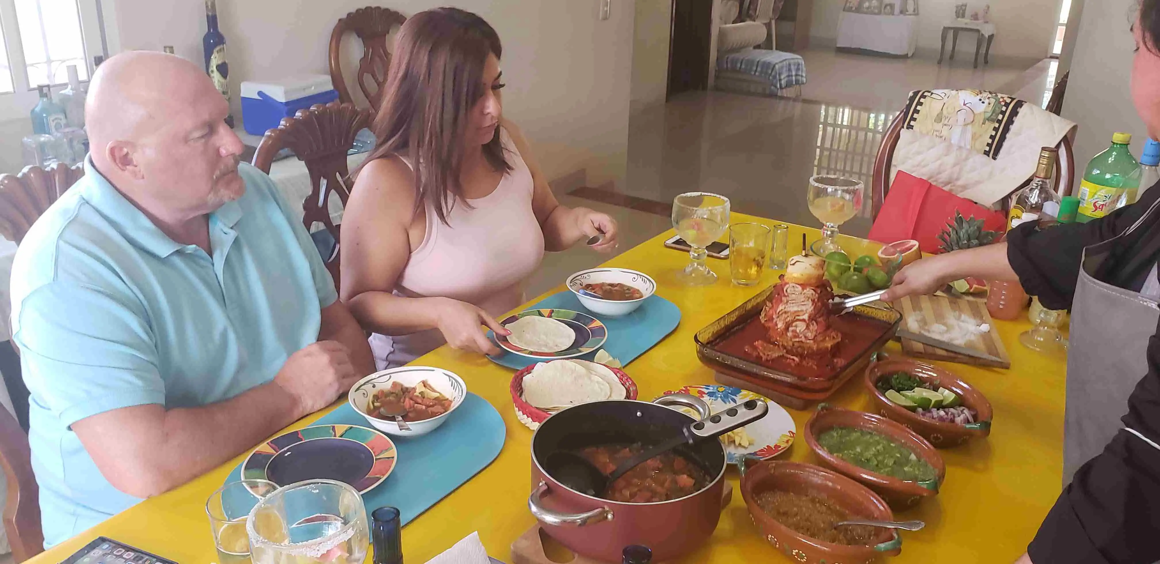 Cooking Class in Cozumel Trompitos